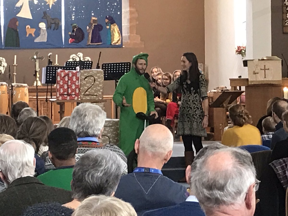 #ChristChurchChilwell well when they let your curate take the Christmas morning service anytime can happen👍🏻😊