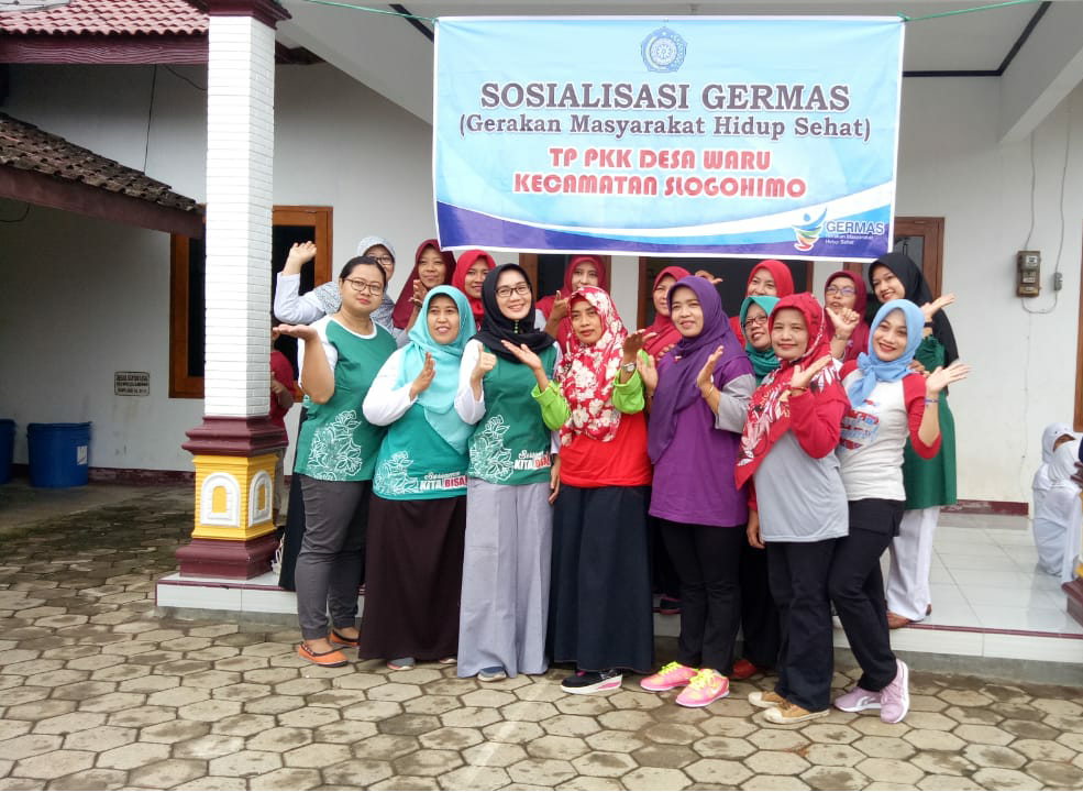 desawaru's tweet photo. Sosialisasi Gerakan Masyarakat Hidup Sehat (GERMAS) TP-PKK Desa Waru #BersamaKitaBisa #DesaWaru #KecamatanSlogohimo https://t.co/XPhRuuOEyd https://t.co/8aX2POiXK1