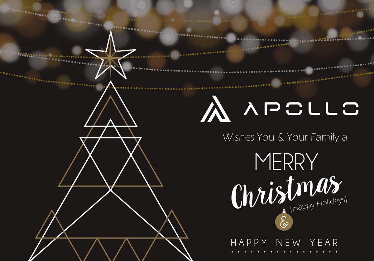 Apollo Currency On Twitter Merry Christmas And Happy !   Holidays From - 