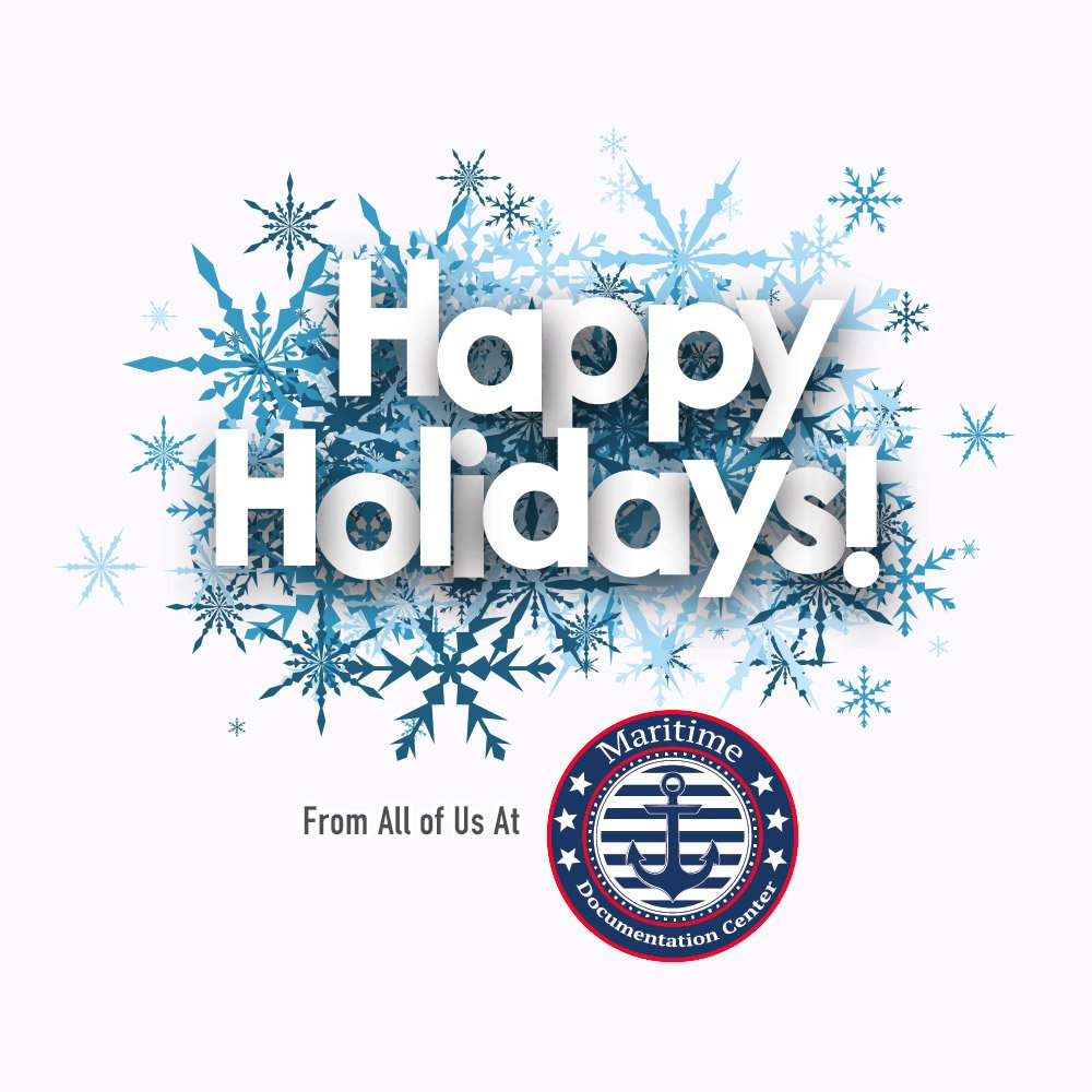 MaritimeDocCntr's tweet image. Happy Holidays! 🎄🎁
maritimedocumentation.us
#maritimedocumentation #vesseldocumentation #uscgdocumentation