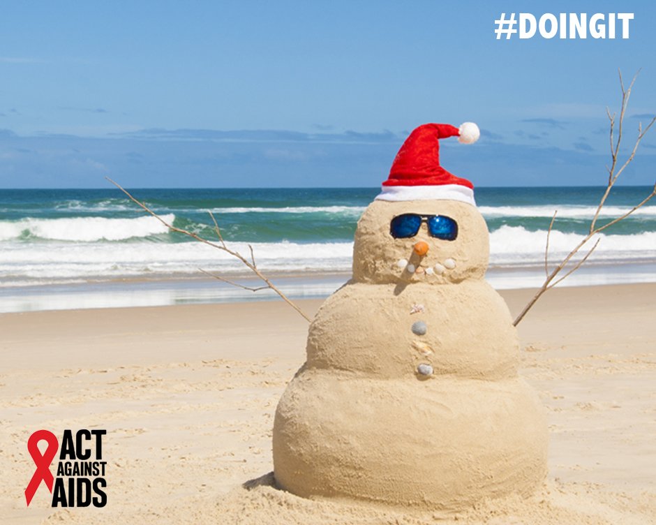 Happy holidays from #DoingIt and all of us at the Act Against AIDS!
