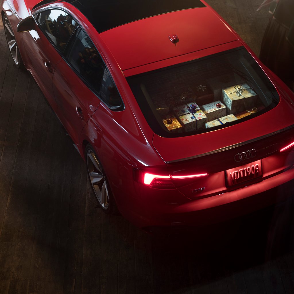 Santa’s slay. #Audi #RS5Sportback