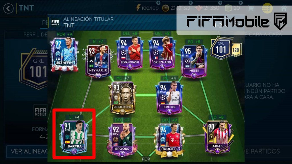 Resultado de imagen de fifa 19 mobile ojear LA LIGA