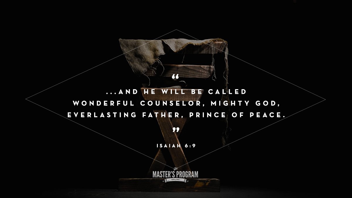 mastersonline_'s tweet photo. "For to us a child is born, to us a son is given, and the government will be on his shoulders. And he will be called Wonderful Counselor, Mighty God, Everlasting Father, Prince of Peace." ~ Isaiah 6:9
.
Wishing a very Blessed and Merry Christmas to you all! https://t.co/WBiO1J82qG