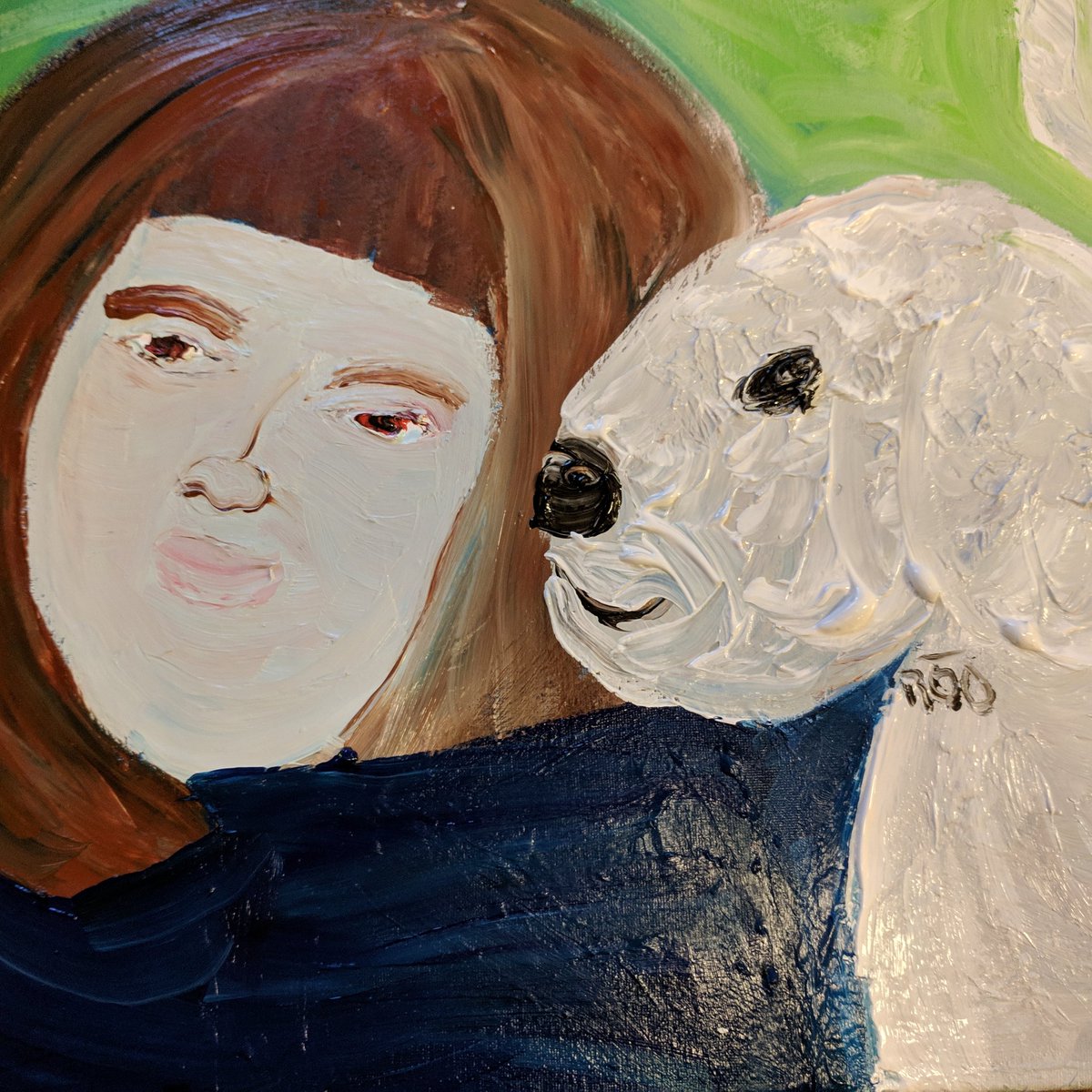 roo_book's tweet photo. Merry Christmas, everyone! Mommy painted us! https://t.co/43PhmvniS5