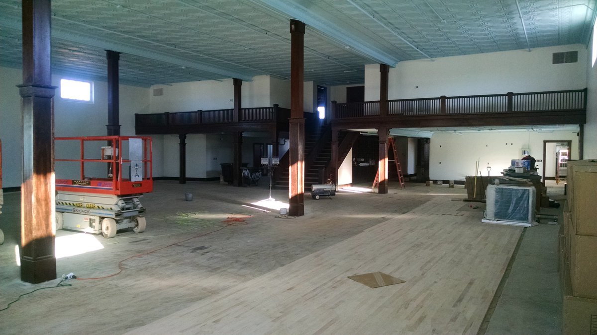 StameyStore's tweet photo. More Christmas wishes from The Historic Stamey Event Center and a sneak peak into renovations. #ChristmasDay2018  #Eventcenters @CarolinaBrideNC @theknot https://t.co/kgH3vfG6Oc