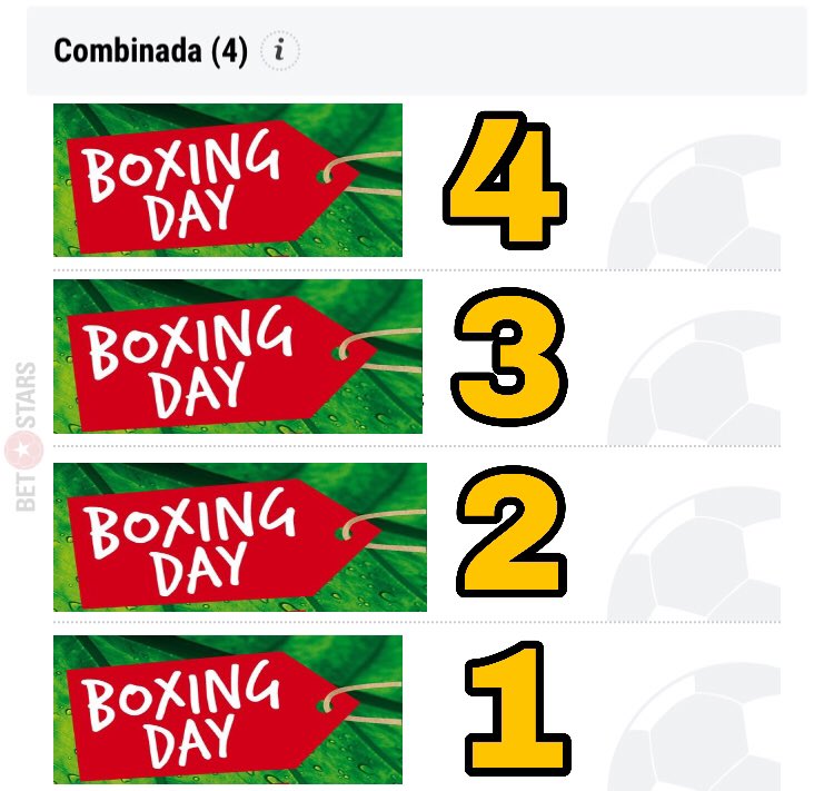 ¡Mi SORPRESA para 🎅🏽 el Boxing Day!

200RT = Desbloqueáis la 1️⃣
300RT = Desbloqueáis la 2️⃣
400RT = Desbloqueáis la 3️⃣
500RT = Desbloqueáis la 4️⃣

La 4️⃣ es mi STAKAZO así que... 😜

Lo publicaré aquí: bit.ly/2A1myJW