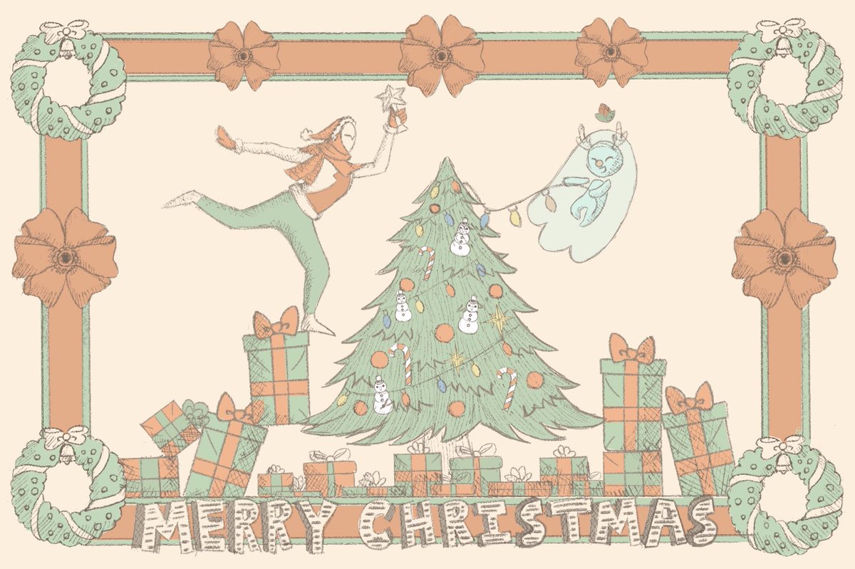 TheTornadoTower's tweet photo. Zeru and the Wind Spirit would like to say Merry Christmas, Tornado Fanados!!! Art by @Allyson_Campos_ #VR #OculusRift #Merry_Christmas #happyholidays2018 #gamedev #indiegames #christmastime #videogames https://t.co/uMMoL2ckRK