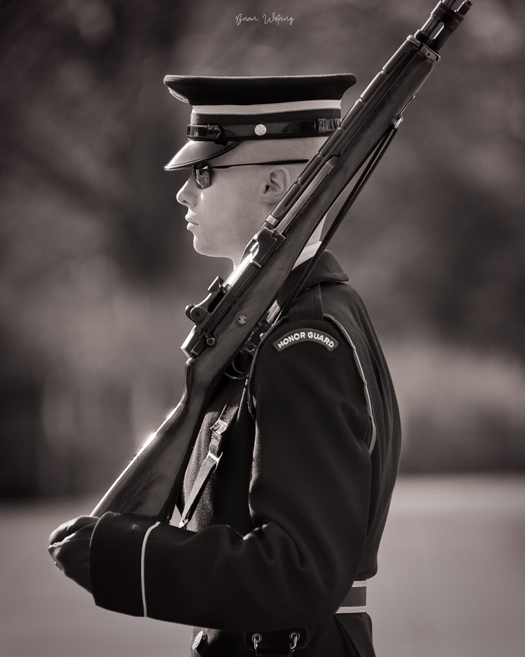 On Christmas Eve, I spent the morning at Arlington National Cemetery. It was solemn and reverent, and the playing of Taps always brings me to tears. I was especially moved by this young soldier who spent his Christmas Eve performing his duty. <a href="/ArlingtonNatl/">Arlington National Cemetery</a> #NatGeo #YourShot