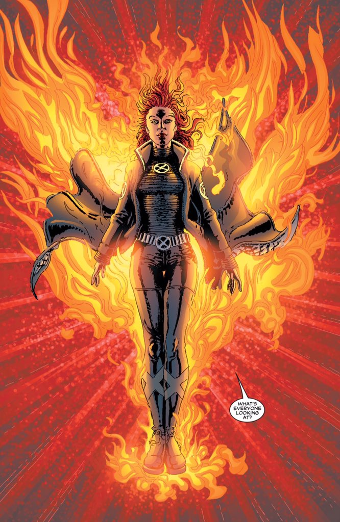 phoenixsource's tweet image. —Jean Grey in New X-Men #120