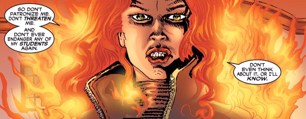 phoenixsource's tweet image. —Jean Grey in New X-Men #120