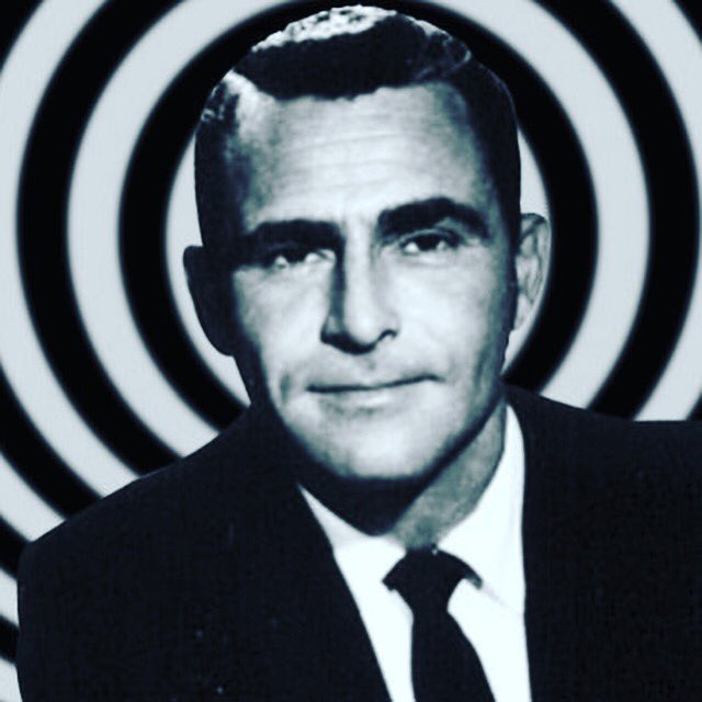 sickjokeshow's tweet photo. Merry Christmas to you 🌲 and Happy Birthday 🎊 to Rod Serling who would have been 94 today. 

“If in any quest for magic, in any search for sorcery, witchery, legerdemain, first check the human spirit.” https://t.co/H8wH5crouk