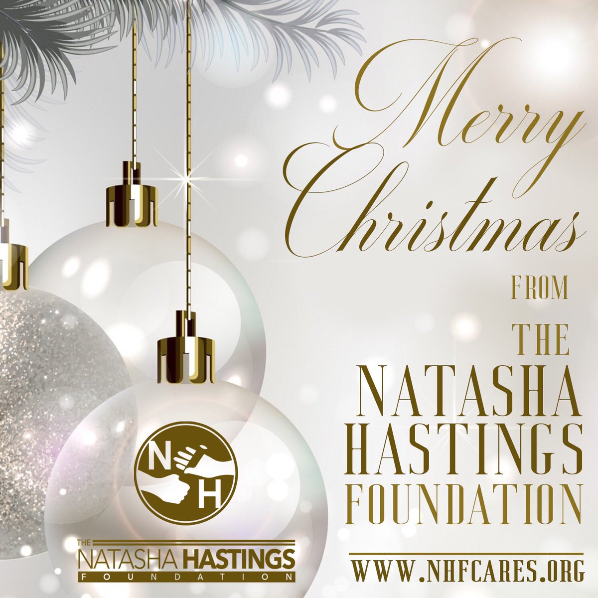 nhfcares's tweet photo. Wishing all of our donors, volunteers, board members, supporters and everyone a Merry Christmas
•••••••••••••••••••••••••••••
#NFHCares
#TheNatashaHastingsFoundation
#Christmas2k18
#HolidayJoy
#TisTheSeason https://t.co/1P2yXXfrc2