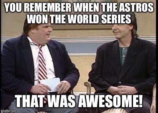 It’s the gift that keeps on giving. Merry Christmas <a href="/astros/">Houston Astros</a>
