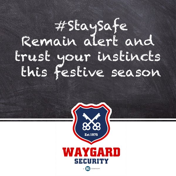 WayGardSA's tweet photo. Enjoy peace-of-mind knowing that Waygard Security is looking out for you and your property this festive season. #StaySafe https://t.co/e3erixmtxa