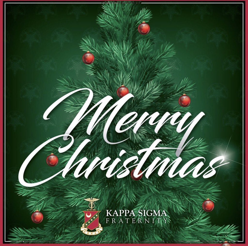 Merry Christmas from the men of Kappa Sigma!