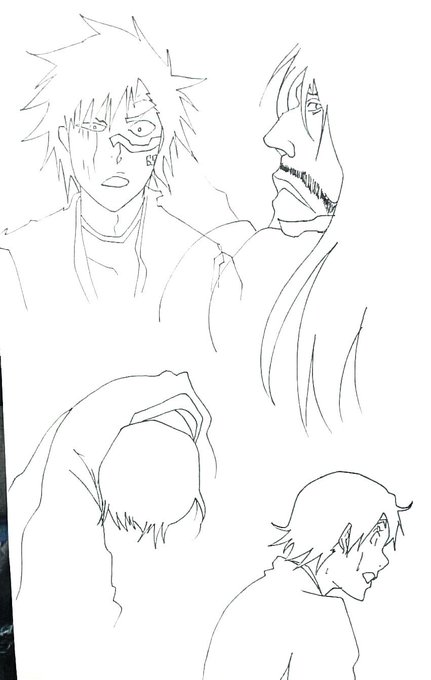 今日のBLEACH模写 