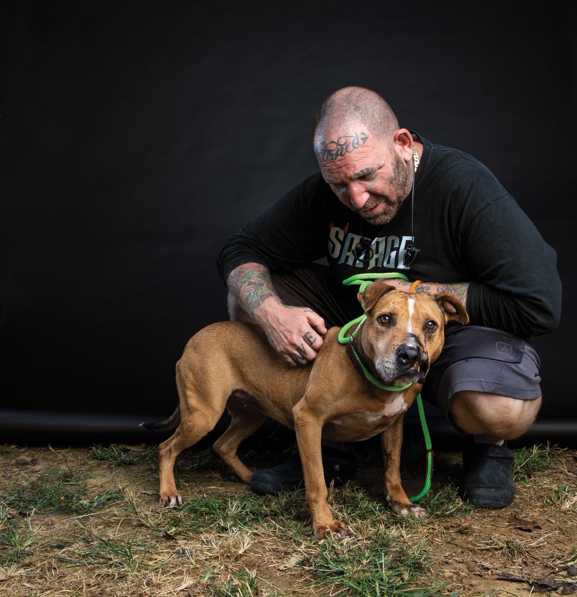AtlantaMagazine's tweet photo. Nobody wants a pit bull mangled in a dogfight. But that is precisely why Jason Flatt wants them. Meet Atlanta's patron saint of pit bulls: https://t.co/Tvzu1kzKVL https://t.co/H2Vxc5VSJU
