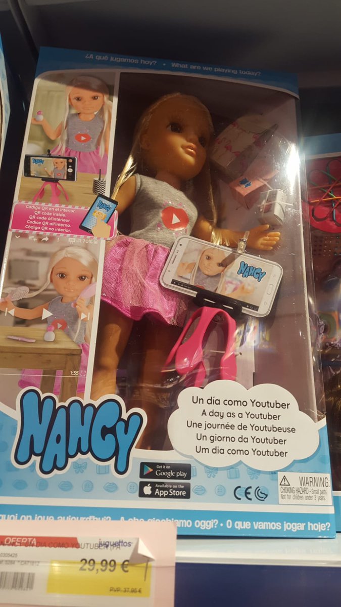 nancy un día como youtuber