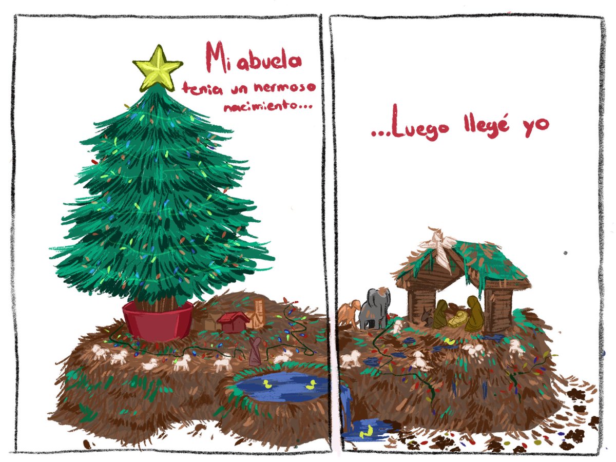 Algo que hice el año pasado pero me lo siguen recordando cada navidad 