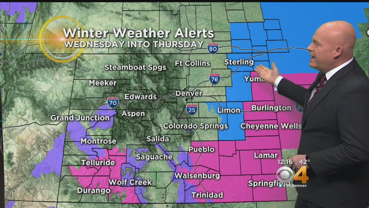 Cbsdenver On Twitter Latest Colorado Weather Forecast Strong