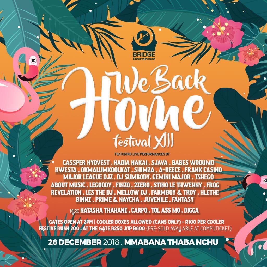 Zar_Ntseto's tweet photo. Tomorrow is the day ๐๐พ๐๐ผ๐๐ผ #WeBackHomeFest2018 https://t.co/wUFnqCQUap