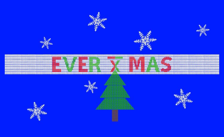 EverLandBrand's tweet photo. Merry X̅-Mas! https://t.co/N5MqiuZ2GT