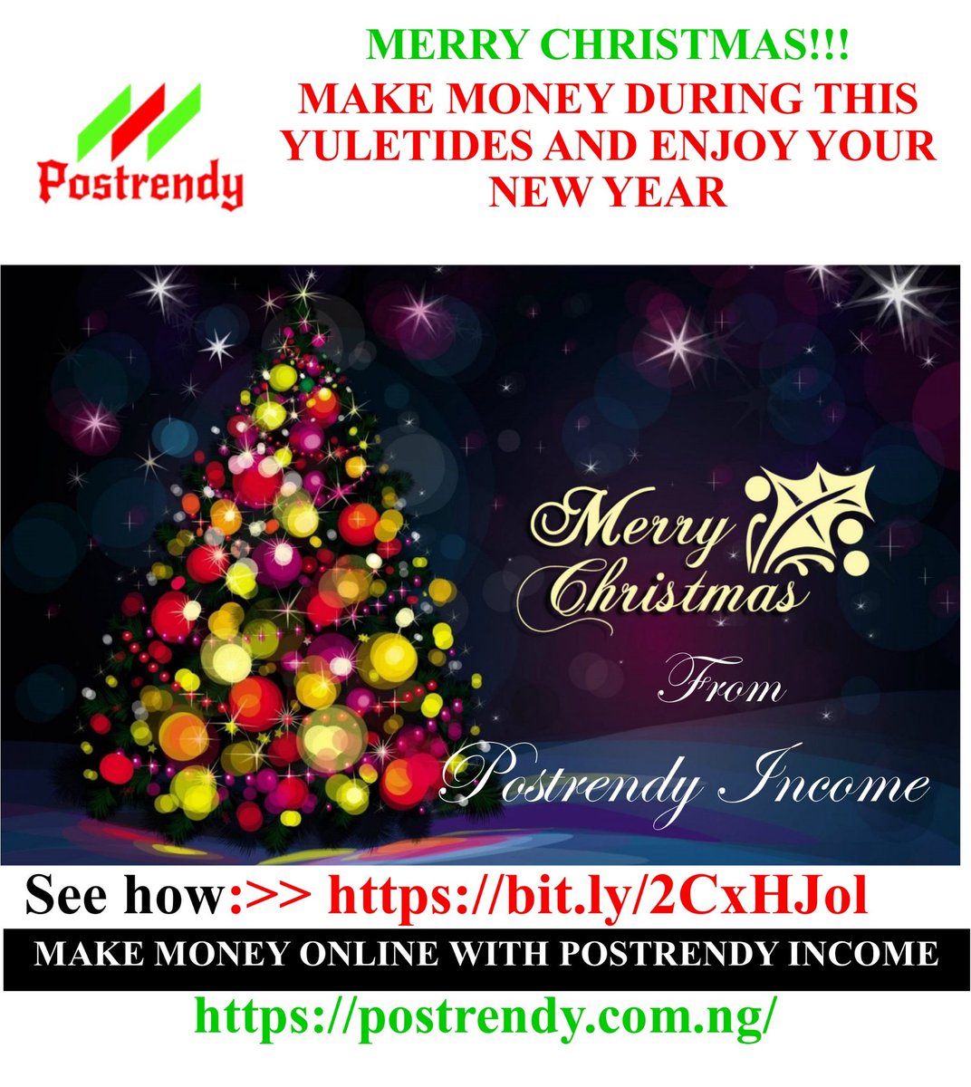 DumnoiPatrick's tweet photo. #PostrendyIncome #MakeMoneyOnline #MakeMoneyThisYuletides https://t.co/HrIhORlXHW https://t.co/hoV5jhh0TO