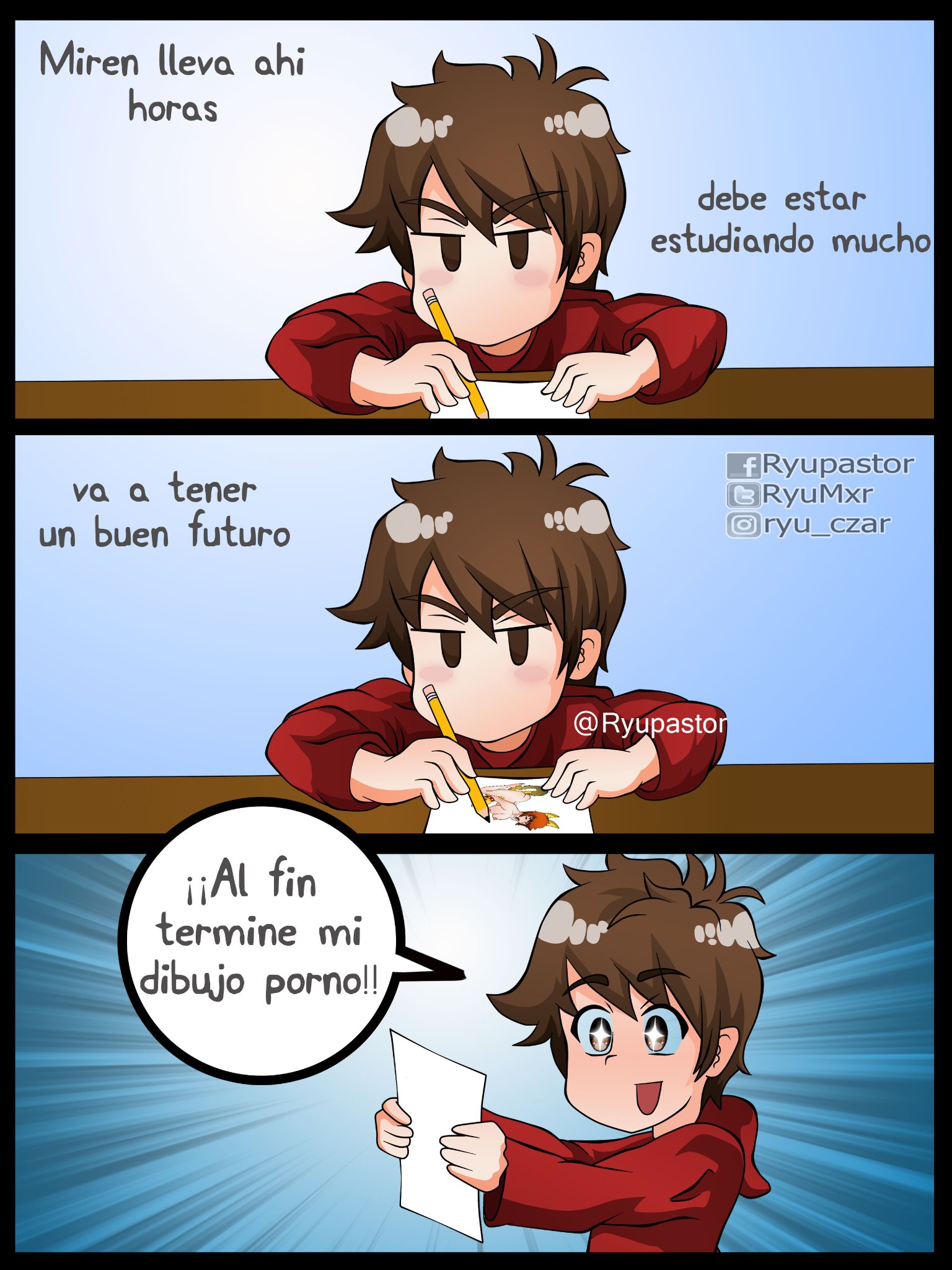 ComicomRyu on Twitter: me :v…