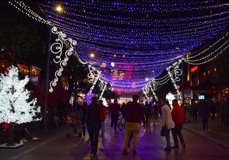 JoseDuarteG's tweet photo. Hasta el 7 de enero, residentes y turistas podrán disfrutar de corredores, parques y plazoletas iluminadas por la Alcaldía @Bogota y entidades aliadas, en distintas partes de la capital. https://t.co/RxfA31mBp0