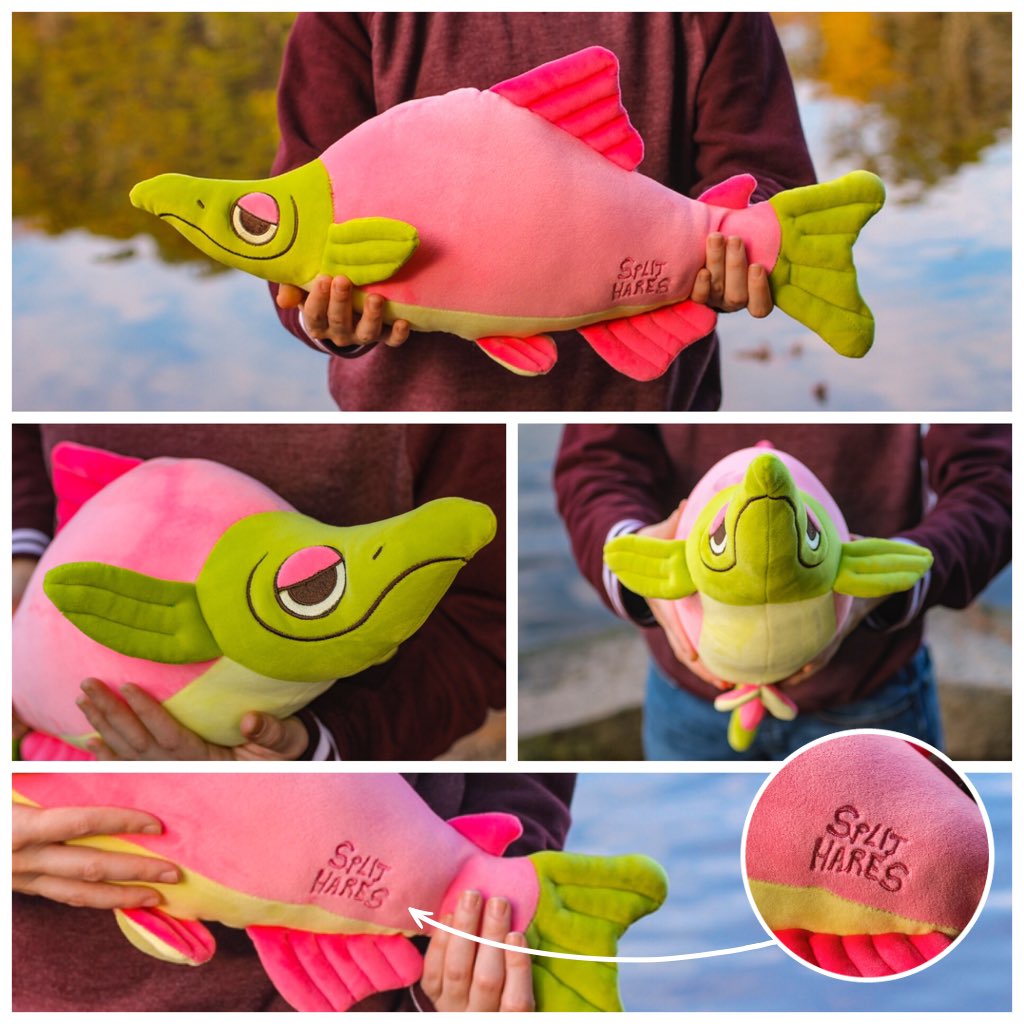SplitHares's tweet photo. MERRY FISHMAS!! We are pleased to announce the launch of our new Kickstarter campaign for salmon plush (plus egg baby salmon)!!

LINK 🐟 https://t.co/WBVhfpLUjj 🐟 https://t.co/wifoTr3Pvd