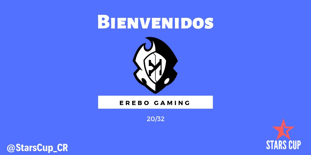 #Presentaciones | #Edicion1

Ellos son uno de los equipos más fuertes de la competencia. Ellos son @EreboGG 

20/32

#StarsCupCR