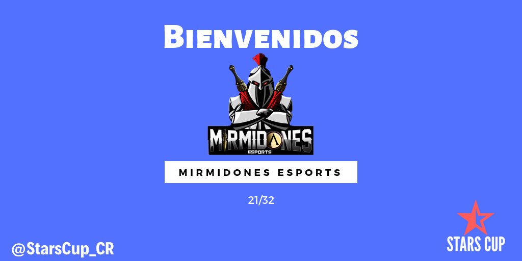 #Presentaciones | #Edicion1

Ellos vienen a nada más que a destrozar y llevarse el premio, bienvenidos <a href="/MirmidonesC/">Mirmidones</a> 

21/32

#StarsCupCR