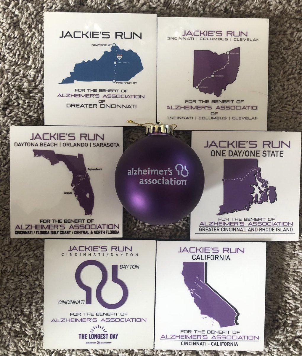 sschwabby's tweet photo. Merry Christmas from the #jackiesrun Please give extra love  to the ones with #Alzheimers and #specialneeds. At this time of the year.  #cure #Alzheimer #endalz @ALZCin @alzdayton https://t.co/sAoiU6GHuD