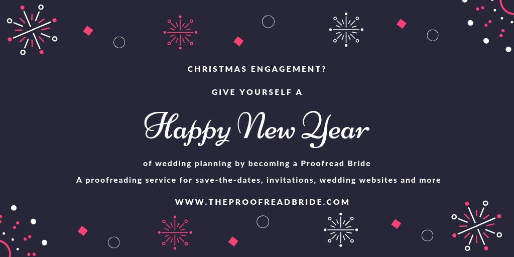 proofreadbride's tweet image. Merry Christmas and happy wedding planning to the newly engaged! Check out The Proofread Bride for three convenient wedding proofreading packages as you begin to plan. theproofreadbride.com #engaged #christmasengagement #christmasproposal #XmasEngagement #weddingtypo
