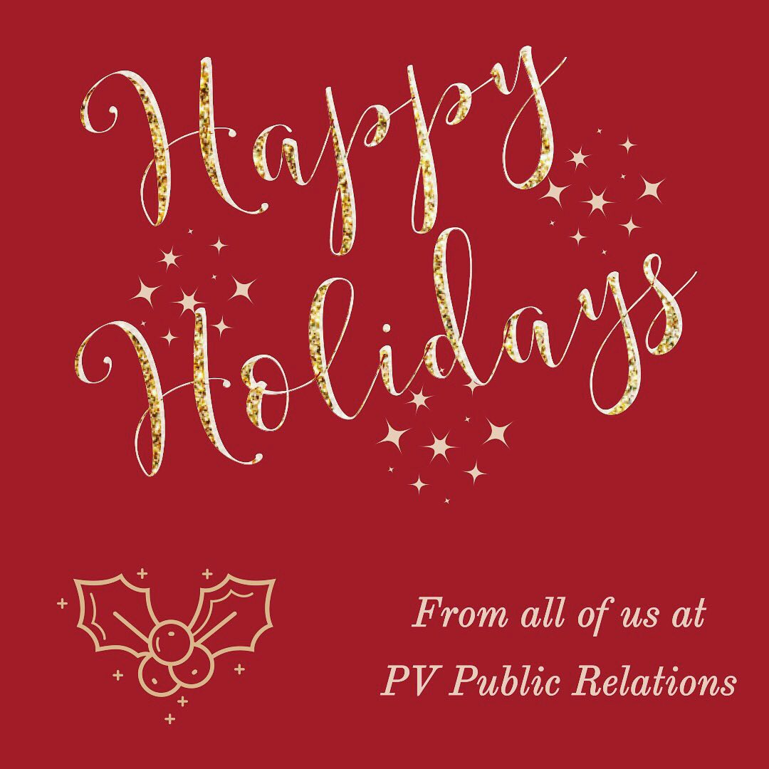 PVpublicity's tweet photo. To all of our amazing clients, friends and families: Merry Christmas &amp; Happy Holidays everyone! 🎄🎁 https://t.co/n2NhxrRxqw