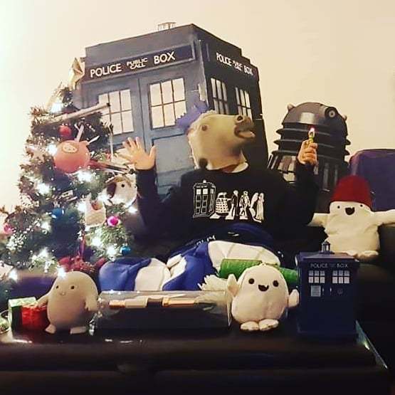 unicornchronic's tweet photo. Happy Christmas!!! No #DoctorWho Christmas special but that doesn't mean I can't celebrate @doctorwho_bbca today! 
#merrychristmas #happychristmas #Christmas #happybirthdayjesus #unicorn #unicorns #unicornio #unicorno #eihorn #unicornsrule #unicornadventures https://t.co/RHLGtZqJTm