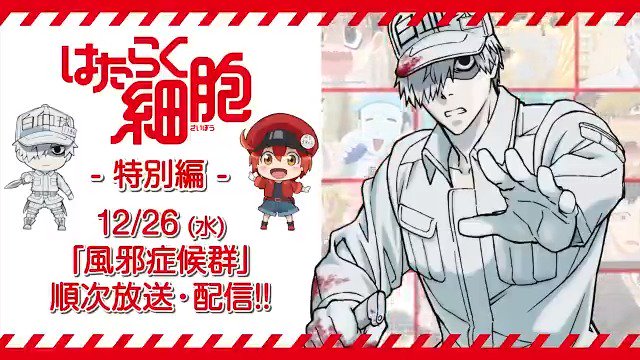 はたらく細胞 特別編 風邪症候群 ネタバレ感想 声優まとめ Anichoice