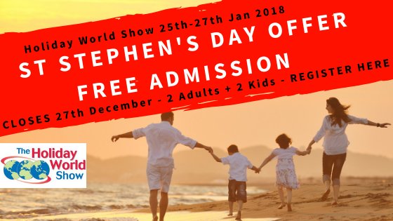 holworldshow's tweet photo. Always dreamed of bring the kids to #Orlando or are you thinking of going adults-only to #Vegas? 

Find these holidays &amp; MORE at @holworldshow 2019. Register for FREE TODAY - https://t.co/RW76AraJYc

#StStephensDay #christmas #SoMuchTurkey https://t.co/tVaOOoO5uf