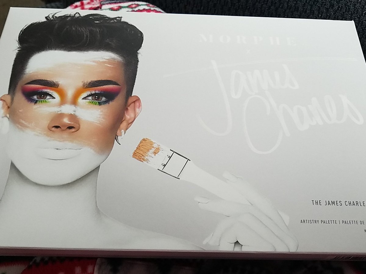 Brandilandy's tweet photo. Hello best christmas present ever! 🎁🎄

@MorpheBrushes × @jamescharles https://t.co/BtGD0S7xOc