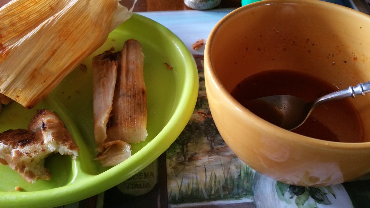 MikeTrevizo915's tweet photo. You will never convince me that someone else makes tamalitos y menudo better than my mom. Never. #thebomb #waitallyearforthis @smorales23 https://t.co/CzG04aBztg