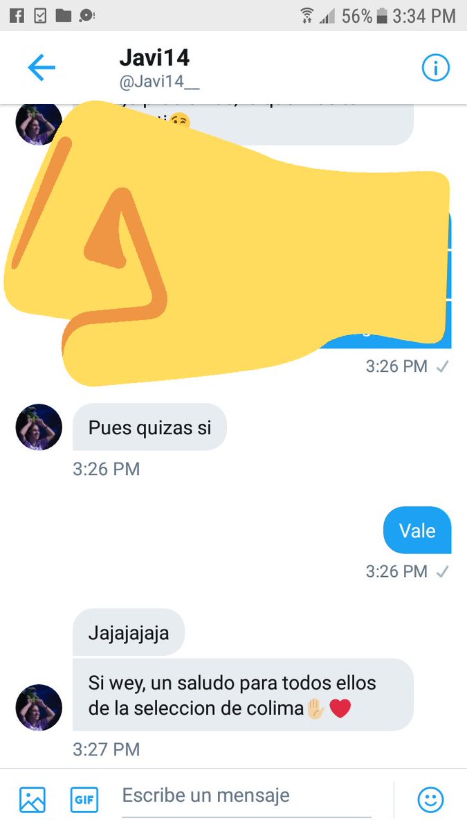 Daremos lo mejor que tengamos para poder llegar lejos en la @CEM_GG muchas gracias a mi tocayo <a href="/Javi14__/">Javi14</a> jsjs salu2 <a href="/SeleccionColima/">Selección Colima</a> ;)❤

Like y rt se agradece <a href="/OlimpiaMugicaS/">MamaOpDeAnthony 💘オペル・アンソニー・ブレスト</a> ;)❤