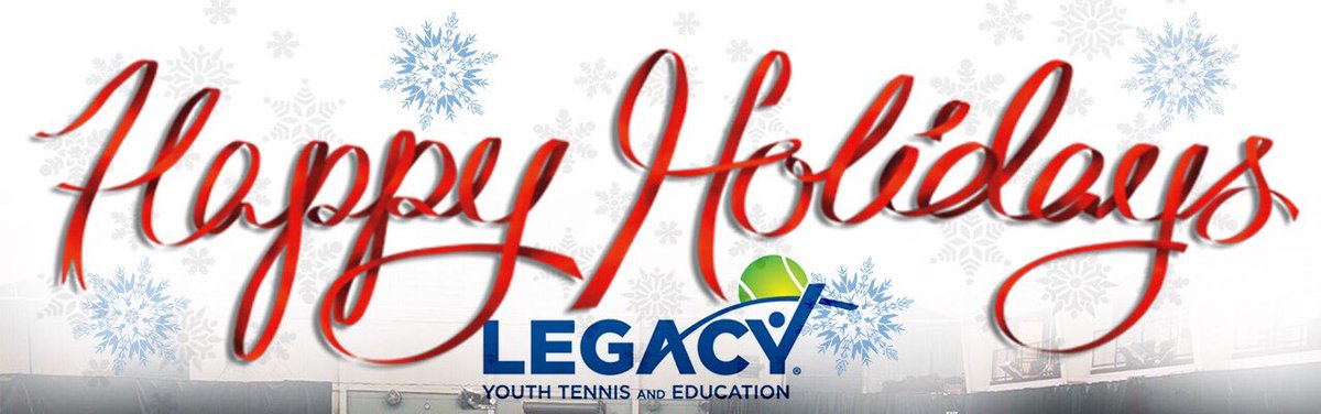 Legacy_YTE's tweet photo. On behalf of all of our staff, players, coaches we would like to wish everyone a Merry Christmas and Happy Holidays!!!!! https://t.co/Z9omg0htGu