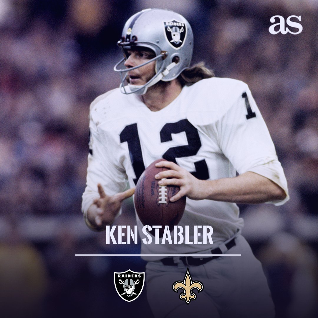 HAPPY BIRTHDAY! En 1945 nació jugador de fútbol americano, Ken Stabler.  