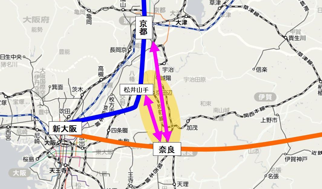 東西 線 学研 都市 線 路線 図 学研都市線+JR東西線【H】/おおさか東線【F】★58