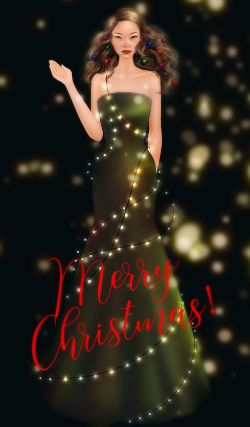 DSLeandra's tweet photo. #MerryChristmas to all the members on #DesignersSociety! #DS #Christmas #Fashion #Beauty #Makeup #Style #Trends https://t.co/uiQQ0bQl1J