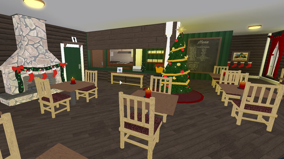 Yuan On Twitter Christmas Corner Cafe 60k A Special Build Just For Christmas Roblox Bloxburg Merry Christmas P S I Did Not Do The Apartments Up Above Https T Co 8cmfctzerh - how to build a cafe in roblox bloxburg