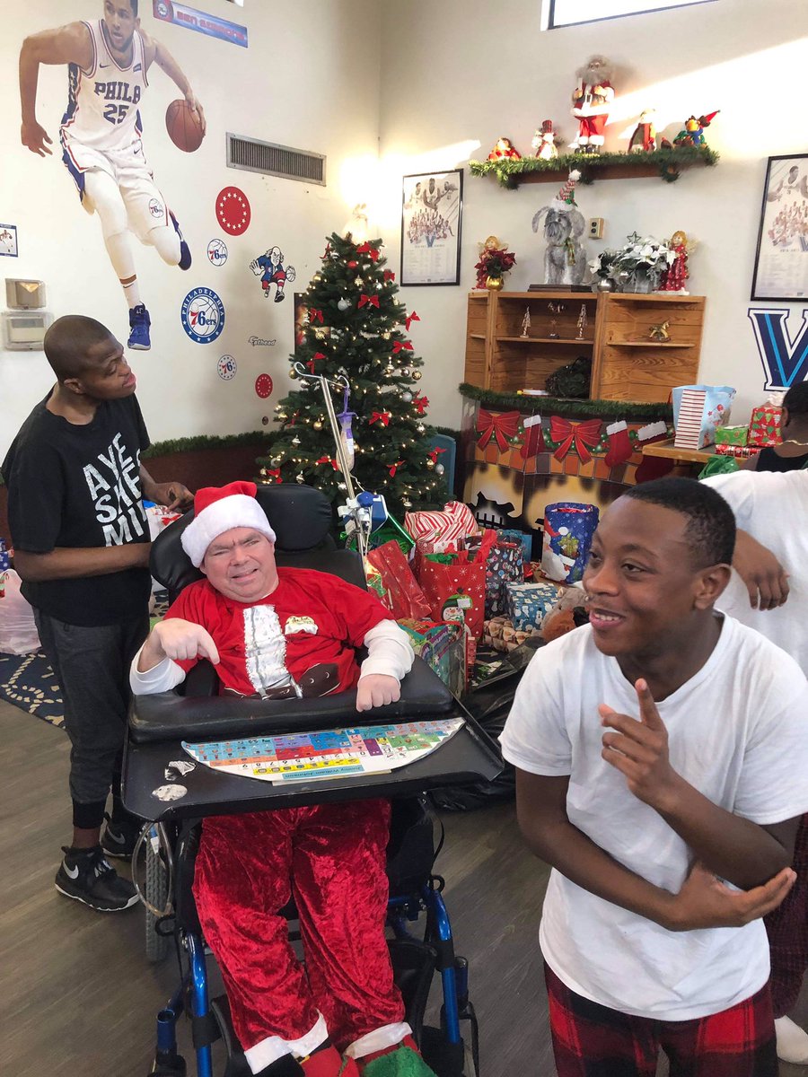 WoodsServices's tweet photo. We are having a having ourselves a merry little Christmas here at Woods! Thanks to all who played a part in bringing joy to our amazing individuals this holiday season! https://t.co/O0IvHYSjqe