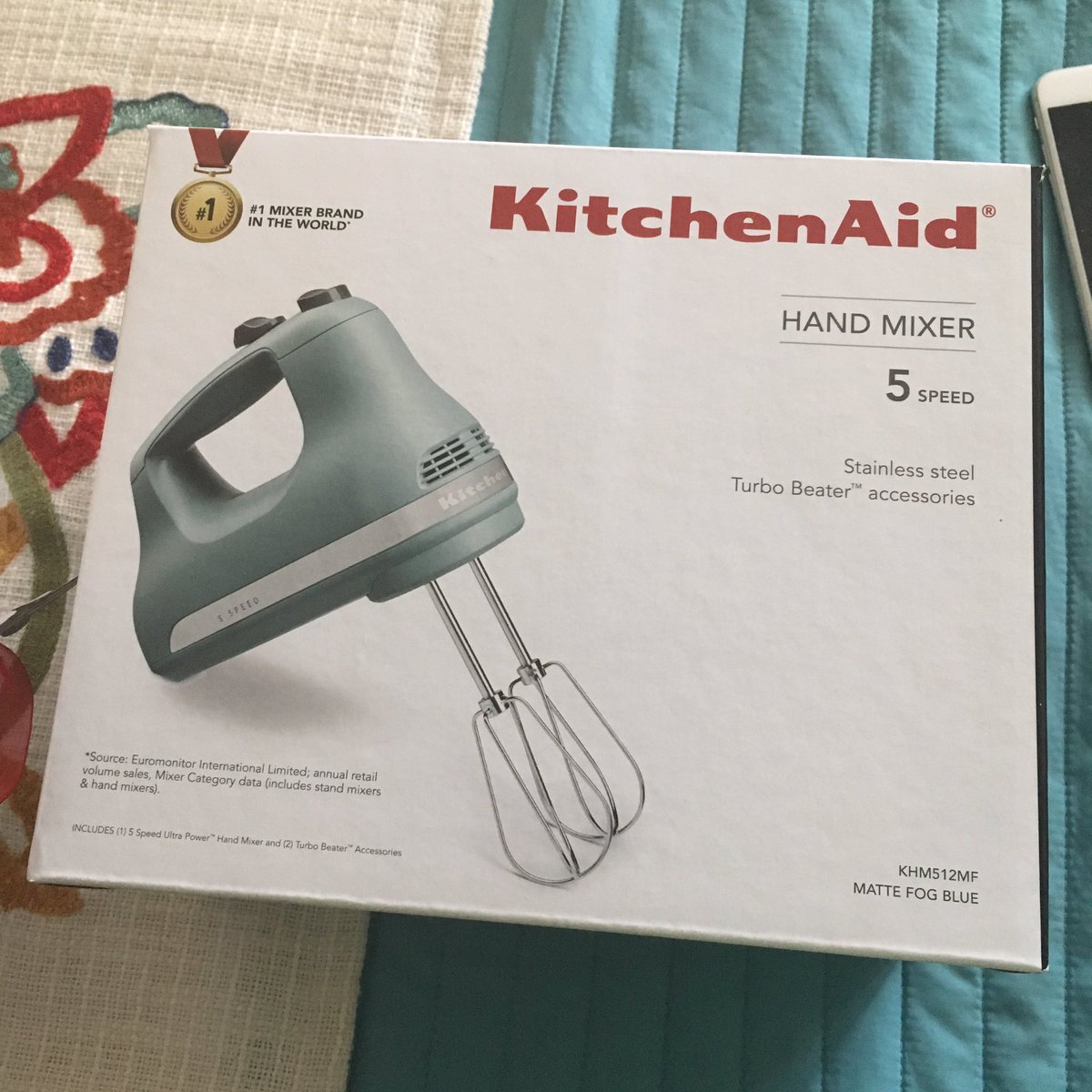 matte fog kitchenaid hand mixer