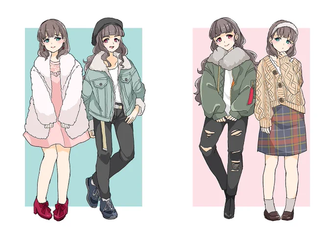 ファーと奈緒ちゃんとままゆ 